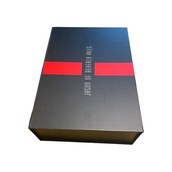 Jason of Beverly Hills Empty Box Magnetic 14.5”x10.5”x4.25” Purse Shoes Storage - Picture 4 of 9